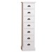 Comoda ingusta cu 7 sertare de la Rustic Butique PS276 - Culoare_P004 - VOPSIT