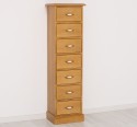 Comoda ingusta cu 7 sertare de la Rustic Butique PS276 - Culoare_P082 - LACUIT & VOPSIT