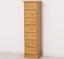 Comoda ingusta cu 7 sertare de la Rustic Butique PS276 - Culoare_P082 - LACUIT & VOPSIT