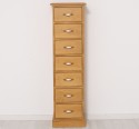 Comoda ingusta cu 7 sertare de la Rustic Butique PS276 - Culoare_P082 - LACUIT & VOPSIT
