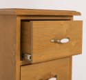 Comoda ingusta cu 7 sertare de la Rustic Butique PS276 - Culoare_P082 - LACUIT & VOPSIT