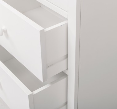 ComodÄƒ Ã®naltÄƒ cu 5 sertare - Culoare_P004 - VOPSIT de la Rustic Butique OUTMPS7095 - Culoare_P004 - VOPSIT