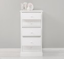 ComodÄƒ Ã®naltÄƒ cu 5 sertare - Culoare_P004 - VOPSIT de la Rustic Butique OUTMPS7095 - Culoare_P004 - VOPSIT