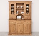 Bufet de bucatarie 3 usi, 3 sertare BAS + 2 usi, 4 sertare SUP, din stejar - Culoare_P061 - LACUIT de la Rustic Butique OUTOPS232BAS+SUP - Culoare_P061 - LACUIT