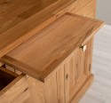 Bufet de bucatarie 3 usi, 3 sertare BAS + 2 usi, 4 sertare SUP, din stejar - Culoare_P061 - LACUIT de la Rustic Butique OUTOPS232BAS+SUP - Culoare_P061 - LACUIT