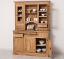Bufet de bucatarie 3 usi, 3 sertare BAS + 2 usi, 4 sertare SUP, din stejar - Culoare_P061 - LACUIT de la Rustic Butique OUTOPS232BAS+SUP - Culoare_P061 - LACUIT