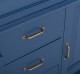 Dulap baie ornamental cu 3 sertare si 1 usa, din stejar, lavoar inclus in pret - Culoare_P113 - VOPSI de la Rustic Butique OUTOPS543 - Culoare_P113 - VOPSIT