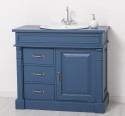 Dulap baie ornamental cu 3 sertare si 1 usa, din stejar, lavoar inclus in pret - Culoare_P113 - VOPSI de la Rustic Butique OUTOPS543 - Culoare_P113 - VOPSIT