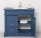 Dulap baie ornamental cu 3 sertare si 1 usa, din stejar, lavoar inclus in pret - Culoare_P113 - VOPSI de la Rustic Butique OUTOPS543 - Culoare_P113 - VOPSIT