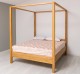 Pat baldachin-180x200 de la Rustic Butique PS789 - Culoare_P002 - CERUIT