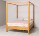 Pat baldachin-180x200 de la Rustic Butique PS789 - Culoare_P002 - CERUIT