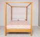 Pat baldachin-180x200 de la Rustic Butique PS789 - Culoare_P002 - CERUIT