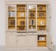 Biblioteca cu 4 usi, 4 sertare BAS + 4 usi sticla SUP, Colectia Directoire de la Rustic Butique PS16BAS + PS72SUP - Culoare Ext._P024 / Culoare Int._P050 - DUBLU COLOR