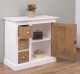 Comoda mica cu 1 usa, 3 sertare de la Rustic Butique PS42 - Culoare Corp_P004 - Culoare Usi si Sertare_P001 - DUBLU COLOR