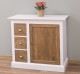 Comoda mica cu 1 usa, 3 sertare de la Rustic Butique PS42 - Culoare Corp_P004 - Culoare Usi si Sertare_P001 - DUBLU COLOR