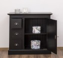 Comoda mica cu 1 usa, 3 sertare de la Rustic Butique PS42 - Culoare_P003 - VOPSIT