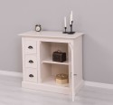 Comoda mica cu 1 usa, 3 sertare de la Rustic Butique PS42 - Culoare_P015 - VOPSIT