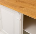 Bufet cu 3 usi, BAS, Colectia Directoire de la Rustic Butique PS73BAS - Culoare Top_P002 - Culoare Corp_P039 - DUBLU COLOR