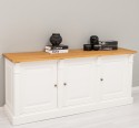 Bufet cu 3 usi, BAS, Colectia Directoire de la Rustic Butique PS73BAS - Culoare Top_P002 - Culoare Corp_P039 - DUBLU COLOR