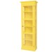 Vitrina cu 1 usa sticla, pereti sticla de la Rustic Butique PS162 - Culoare_P044A - VOPSIT ANTICHIZAT