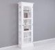 Vitrina cu 1 usa sticla, pereti sticla de la Rustic Butique PS162 - Culoare_P004A - VOPSIT ANTICHIZAT