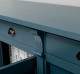 Bufet cu 4 usi si 4 sertare, Colectia Directoire de la Rustic Butique PS16BAS - Culoare Ext._P051 / Culoare Int._P025 - DUBLU COLOR