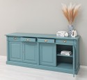 Bufet cu 4 usi si 4 sertare, Colectia Directoire de la Rustic Butique PS16BAS - Culoare_P008 - VOPSIT