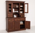 Bufet de bucatarie 3 usi, 3 sertare BAS + 2 usi, 4 sertare SUP, din stejar - Culoare_P081 - LACUIT de la Rustic Butique OUTOPS232BAS+SUP - Culoare_P081 - LACUIT