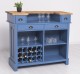 Bar cu suport pentru sticle de vin - Culoare Top_P064 - Culoare Corp_P045 - DUBLU COLOR de la Rustic Butique OUTPS671 - Culoare Top_P064 - Culoare Corp_P045 - DUBLU COLOR