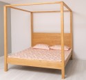 Pat baldachin-180x200 - Culoare_P002 - CERUIT de la Rustic Butique OUTPS789 - Culoare_P002 - CERUIT