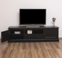 Comoda TV cu 2 sertare, 2 usi, BAS de la Rustic Butique PS107BAS - Culoare_P003 - VOPSIT