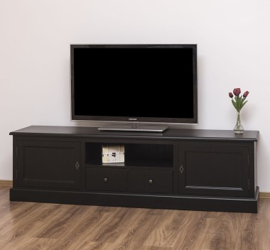 Comoda TV cu 2 sertare, 2 usi, BAS de la Rustic Butique PS107BAS - Culoare_P003 - VOPSIT