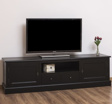 Comoda TV cu 2 sertare, 2 usi, BAS de la Rustic Butique PS107BAS - Culoare_P003 - VOPSIT