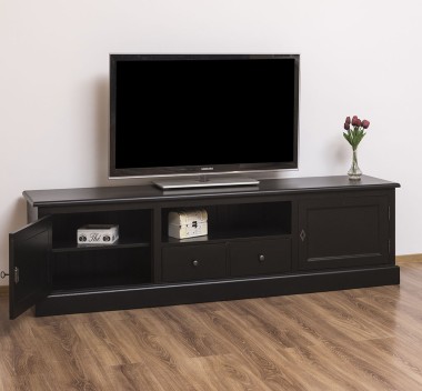 Comoda TV cu 2 sertare, 2 usi, BAS de la Rustic Butique PS107BAS - Culoare_P003 - VOPSIT