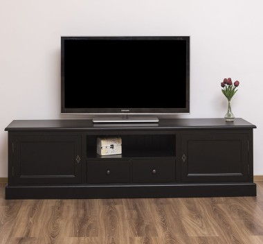 Comoda TV cu 2 sertare, 2 usi, BAS de la Rustic Butique PS107BAS - Culoare_P003 - VOPSIT