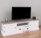 Comoda TV cu 2 sertare, 2 usi, BAS de la Rustic Butique PS107BAS - Culoare_Top_P068- Culoare Corp_P004 - DUBLU COLOR
