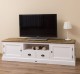 Comoda TV cu 2 sertare, 2 usi, BAS de la Rustic Butique PS107BAS - Culoare_Top_P064 - Culoare Corp_P004 - DUBLU COLOR