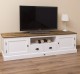 Comoda TV cu 2 sertare, 2 usi, BAS de la Rustic Butique PS107BAS - Culoare_Top_P064 - Culoare Corp_P004 - DUBLU COLOR