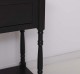 Consola cu 2 sertare, blat stejar de la Rustic Butique PS29 - TopOak - Culoare Top_P063 - Culoare Corp_P003 - DUBLU COLOR