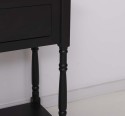 Consola cu 2 sertare, blat stejar de la Rustic Butique PS29 - TopOak - Culoare Top_P063 - Culoare Corp_P003 - DUBLU COLOR