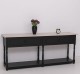 Consola cu 2 sertare, blat stejar de la Rustic Butique PS29 - TopOak - Culoare Top_P063 - Culoare Corp_P003 - DUBLU COLOR