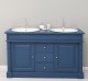 Dulap baie stejar cu 2 lavoare - lavoare incluse in pret - din stejar - Culoare_P113 - VOPSIT de la Rustic Butique OUTOPS4001 - Culoare_P113 - VOPSIT