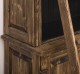 Biblioteca 2 usi BAS + vitrina deschisa SUP, Colectia Directoire, scara nu este inclusa in pret de la Rustic Butique PS75BAS + PS471SUP - Culoare Ext._P064 / Culoare Int._P003 - PERIAT ADANC