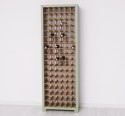 Suport pentru 102 sticle de vin de la Rustic Butique PS736 - Culoare Ext._P054 / Culoare Int._P002 - DUBLU COLOR