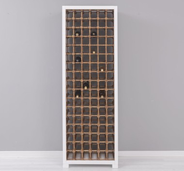 Suport pentru 102 sticle de vin de la Rustic Butique PS736 - Culoare Ext._P004 / Culoare Int._P001 - DUBLU COLOR