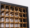 Suport pentru 102 sticle de vin de la Rustic Butique PS736 - Culoare Ext._P003 / Culoare Int._P002 - DUBLU COLOR