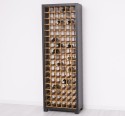 Suport pentru 102 sticle de vin de la Rustic Butique PS736 - Culoare Ext._P003 / Culoare Int._P002 - DUBLU COLOR
