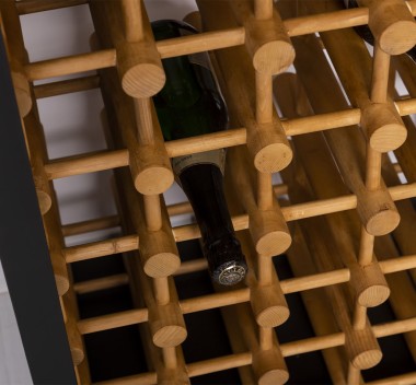 Suport pentru 102 sticle de vin de la Rustic Butique PS736 - Culoare Ext._P003 / Culoare Int._P002 - DUBLU COLOR