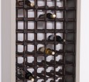 Suport pentru 102 sticle de vin de la Rustic Butique PS736 - Culoare Ext._P030 / Culoare Int._P081 - DUBLU COLOR