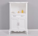 Dulap baie cu 2 usi si 1 sertar Chic, sertarul pe sine soft close de la Rustic Butique PS734 - Culoare_P004 - VOPSIT